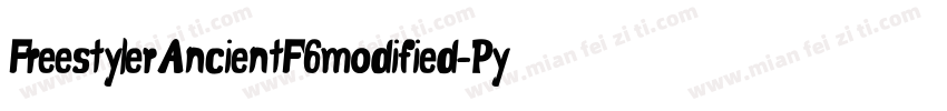 FreestylerAncientF6modified-Pyx2字体转换