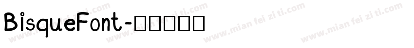 BisqueFont字体转换