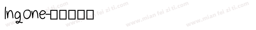 Ingone字体转换