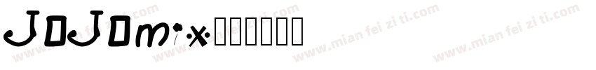 JOJOmix字体转换