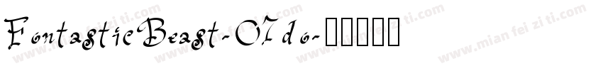 FontasticBeast-O7do字体转换