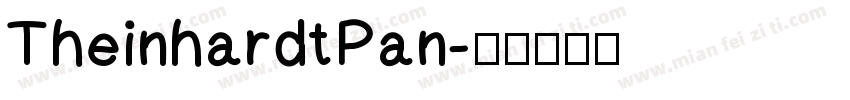 TheinhardtPan字体转换