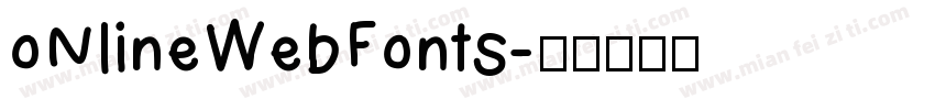 oNlineWebFonts字体转换