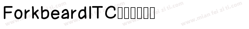 ForkbeardITC字体转换