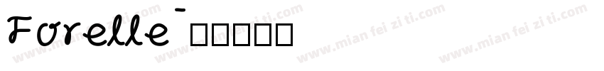 Forelle字体转换