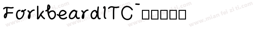 ForkbeardITC字体转换