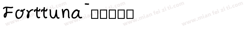 Forttuna字体转换