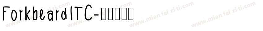 ForkbeardITC字体转换