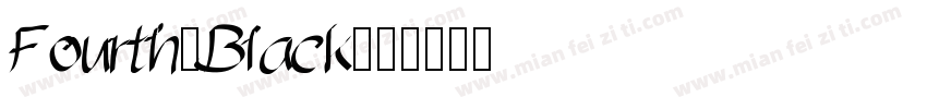 Fourth-Black字体转换