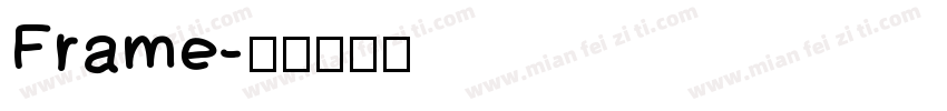Frame字体转换