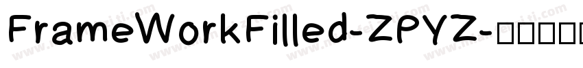 FrameWorkFilled-ZPYZ字体转换