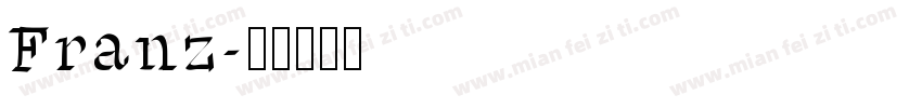 Franz字体转换
