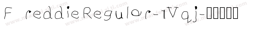 FreddieRegular-1Vqj字体转换