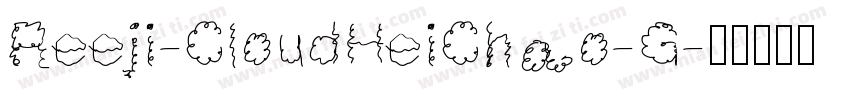 Reeji-CloudHeiChao-G字体转换