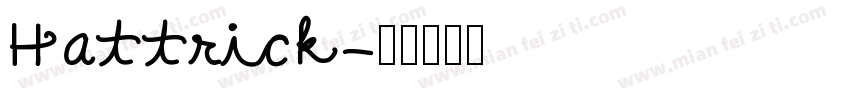 Hattrick字体转换