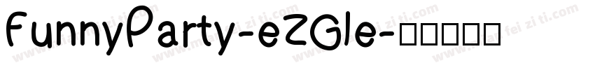 FunnyParty-eZGle字体转换