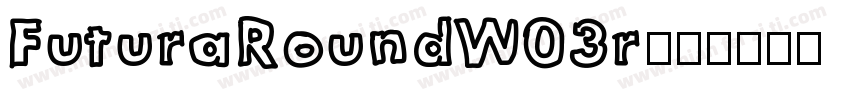 FuturaRoundW03r字体转换