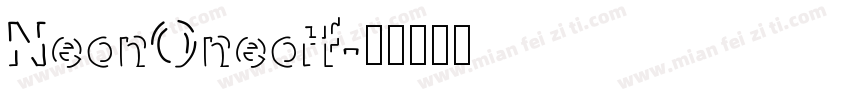 NeonOneotf字体转换