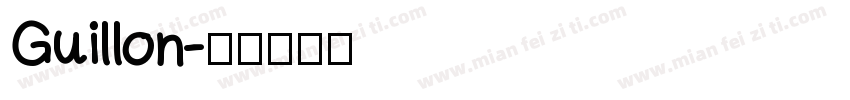 Guillon字体转换