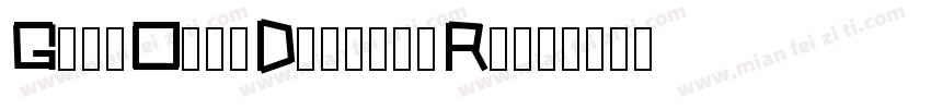 GameOverDude-48R9字体转换