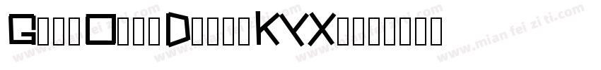GameOverDude-KYXy字体转换