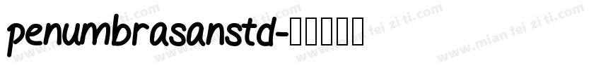 penumbrasanstd字体转换