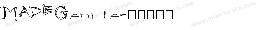MADEGentle字体转换