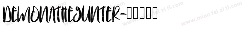 DEMONATHEGUNTER字体转换