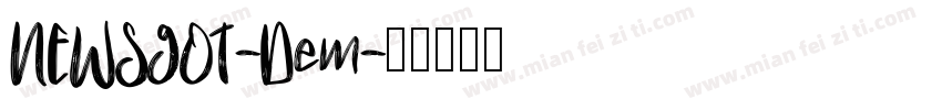 NEWSGOT-Dem字体转换