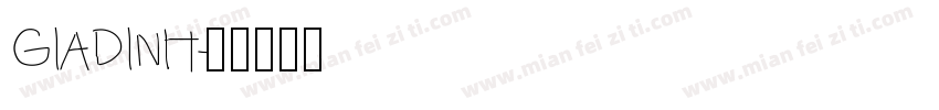 GIADINH字体转换