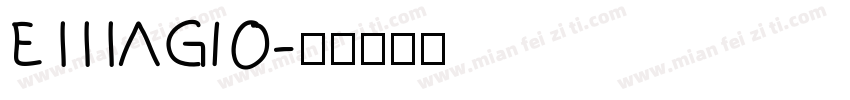 E111Agio字体转换