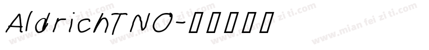 AldrichTNO字体转换