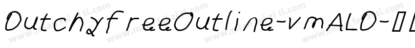 DutchyfreeOutline-vmALD字体转换