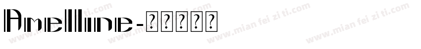 Amelline字体转换