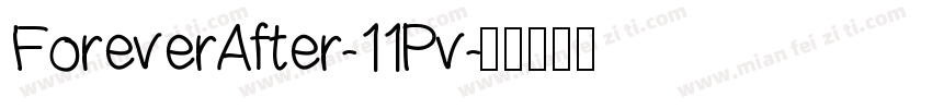 ForeverAfter-11Pv字体转换