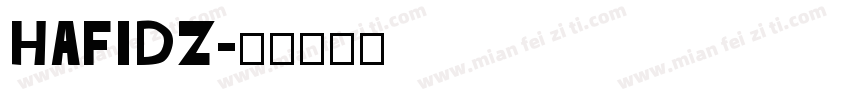 Hafidz字体转换