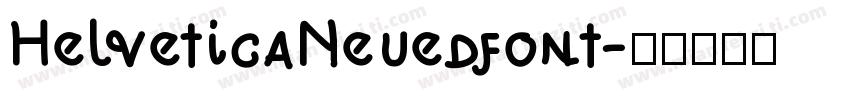HelveticaNeuedfont字体转换