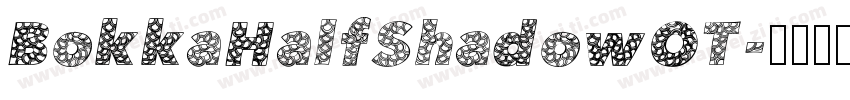BokkaHalfShadowOT字体转换