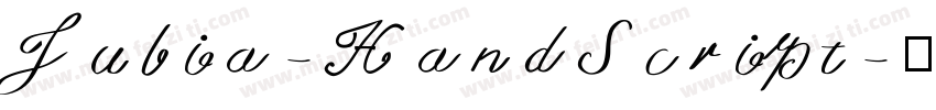 Julia-HandScript字体转换