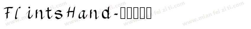 FlintsHand字体转换