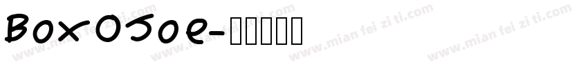 BoxOJoe字体转换