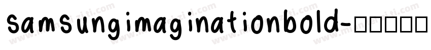 samsungimaginationbold字体转换