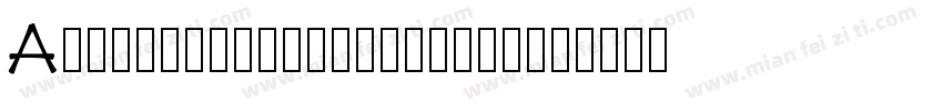 Avenir35-Light-light字体转换