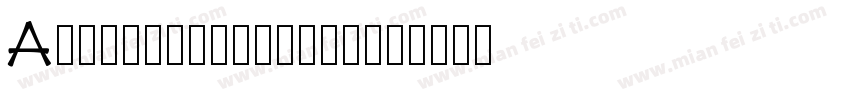 AvenirNextTLpro字体转换