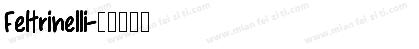 Feltrinelli字体转换