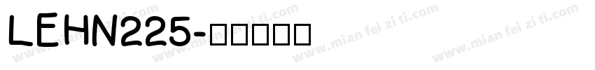 LEHN225字体转换