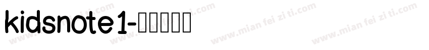 kidsnote1字体转换