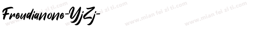 Freudianone-YjZj字体转换
