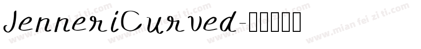 JenneriCurved字体转换
