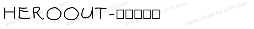 HEROOUT字体转换